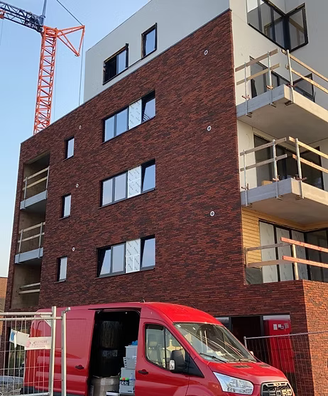 Thermoduct vloerverwarming Roeselare, West-Vlaanderen